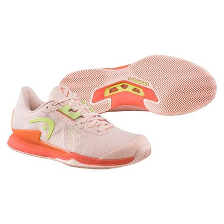 Женские Кроссовки теннисные Head Sprint Pro 3.5 Clay Women - Розовый, зеленый