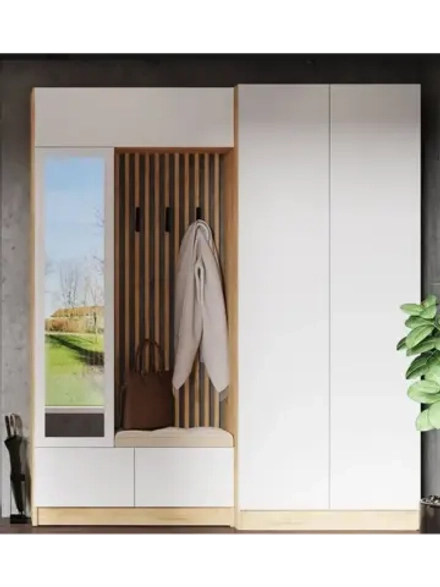 Прихожая Руэлла со шкафом дуб крафт золотой