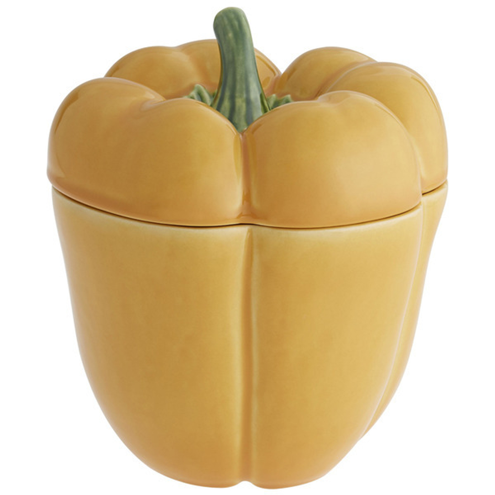 Емкость с крышкой Bordallo Pinheiro Перец 22см желтый