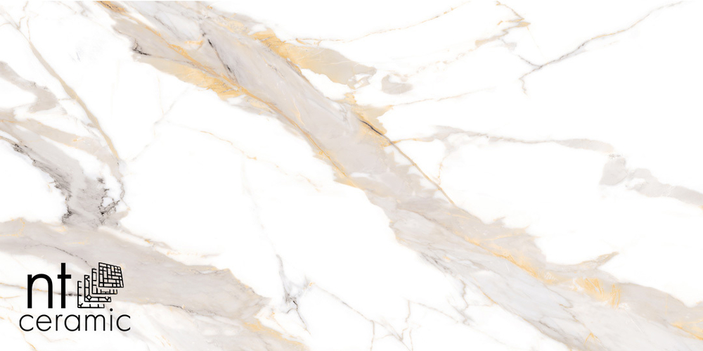 Керамогранит Calacatta Light Grey NTT9121P 600*1200мм полированная