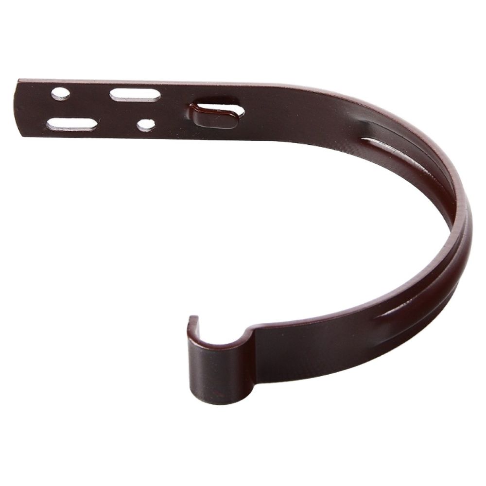 Кронштейн желоба короткий металлический Альта-Профиль Элит Квадо Коричневый 125 мм