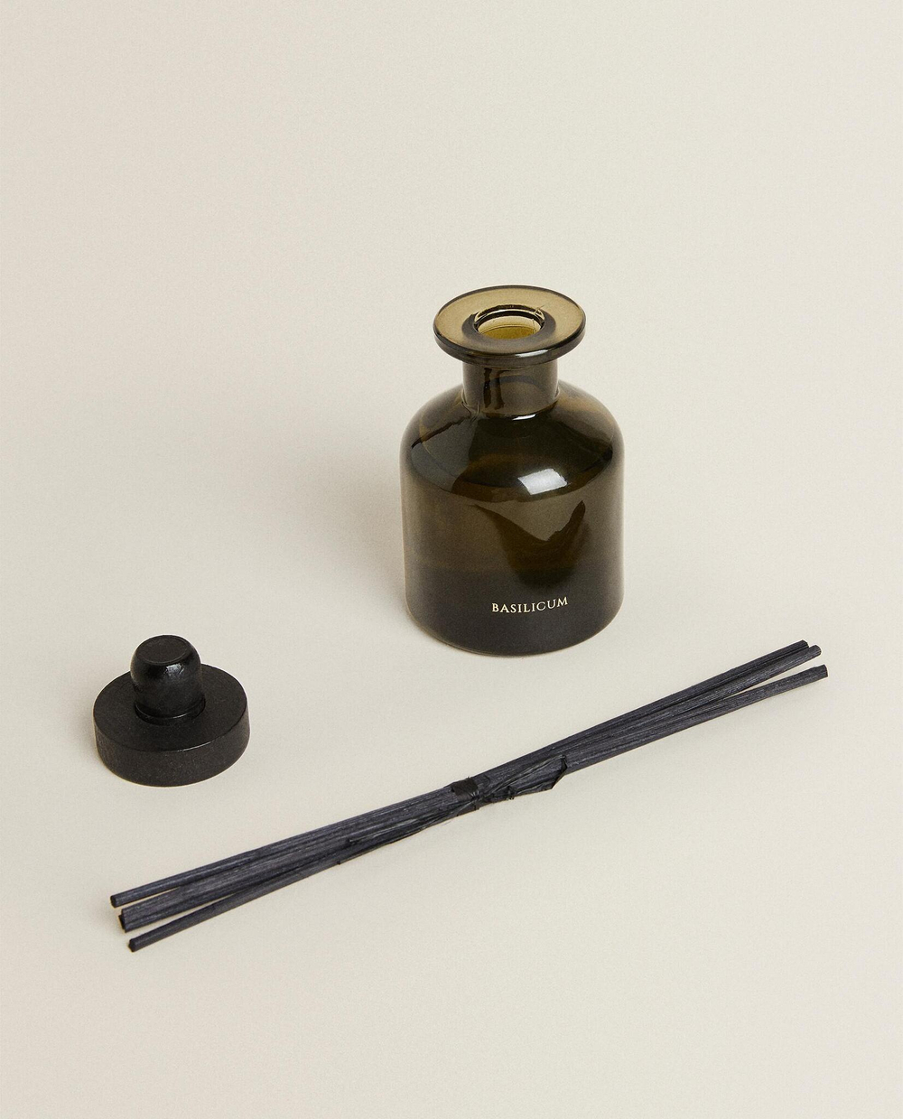 Zara Home BASILICUM REED DIFFUSERS — ароматический диффузор с тростниковыми палочками, Базилик, 120 мл