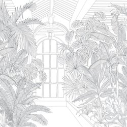 Hachette/ раскраска по номерам/ Les petits carrés d'Art-thérapie Fleurs et jardins