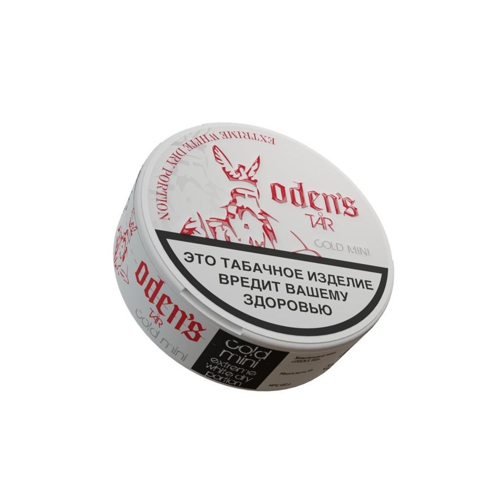 Жевательный табак ODEN&#39;S TAR Cold Dry Mini, 10 гр