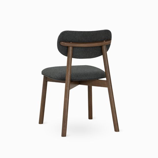 Обеденный стул Laurence темно-серая ткань