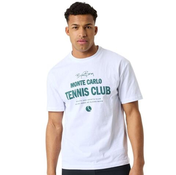 Мужская теннисная футболка Björn Borg Print - white