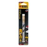 Сверло спиральное по металлу 10 x 133мм, Р6М5, Golden Tip, многогранная заточка Denzel