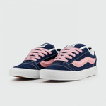 кеды Vans Knu Skool Blue / White Pink Wmns