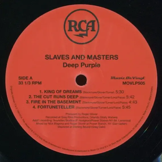 Deep Purple - Slaves And Masters