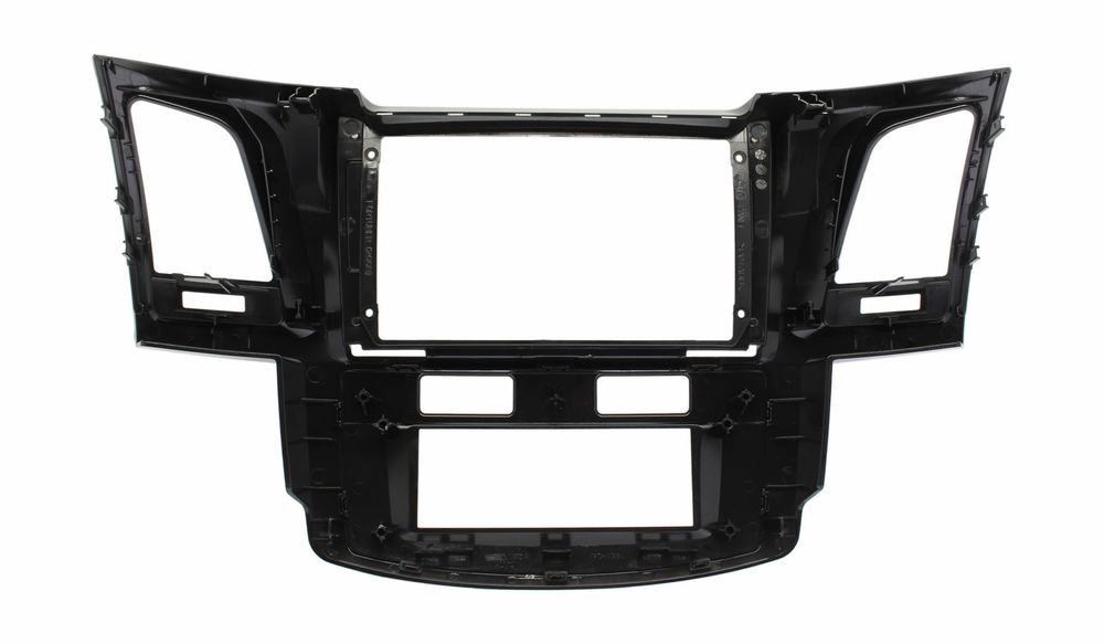 Переходная рамка магнитолы TOYOTA HILUX, FORTUNER 2005-2008 (авто с климат-контролем) 9 дюймов