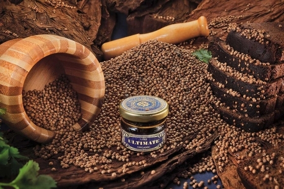 UCB3 20гр. ULTIMATE ORGANIC CARIBBEAN BLEND, ЧЕРНЫЙ КОРИАНДР. Табак для кальяна &quot;WTO&quot;