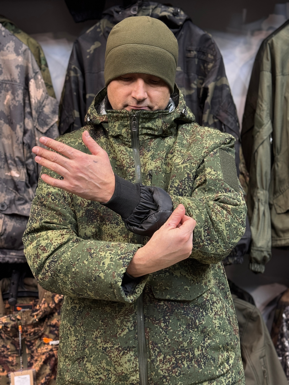 Костюм горка цифра п. фольгированная зима