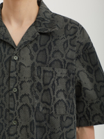 Мужская Рубашка Snake Camo