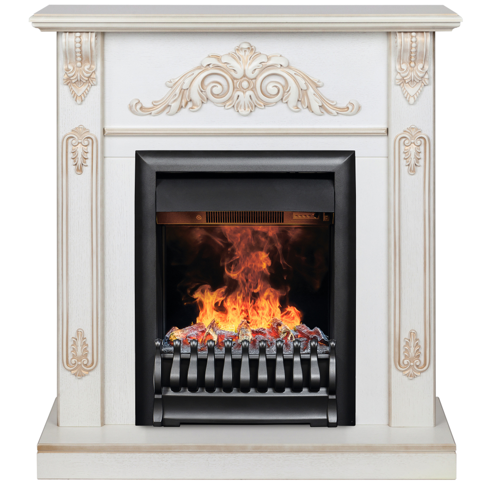 Каминокомплект Real Flame Anita WT с очагом 3D Oregan