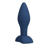 Синяя анальная пробка Bulb Plug S - 9 см. (Цвет: синий)