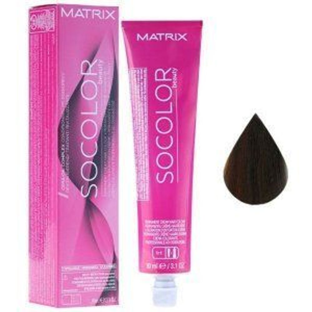 MATRIX SoColor Pre-bonded Permanent 6A, 90 мл