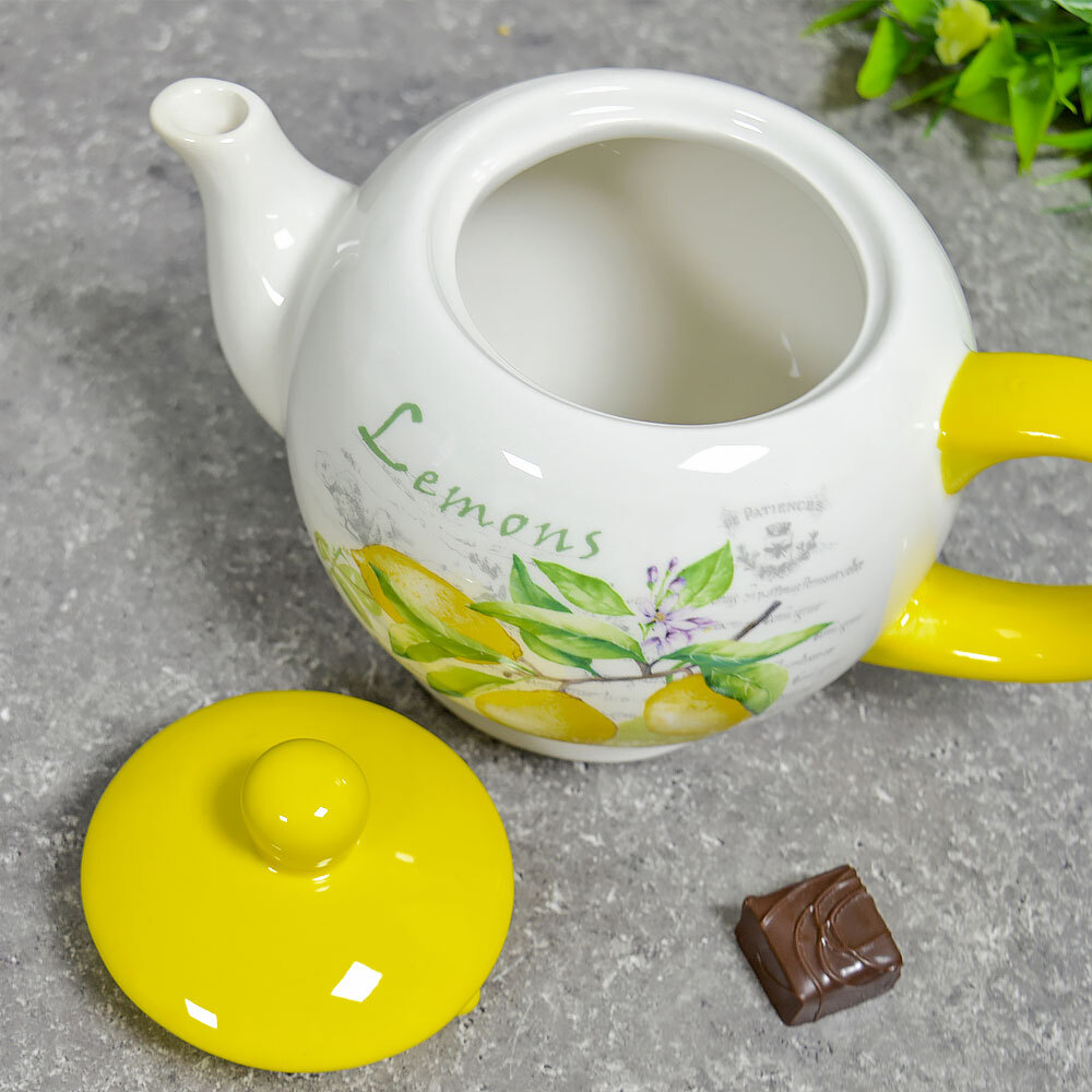 Чайник заварочный 0,95л "Лимоны"
