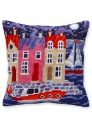 "Ночная гавань"-5385 подушка