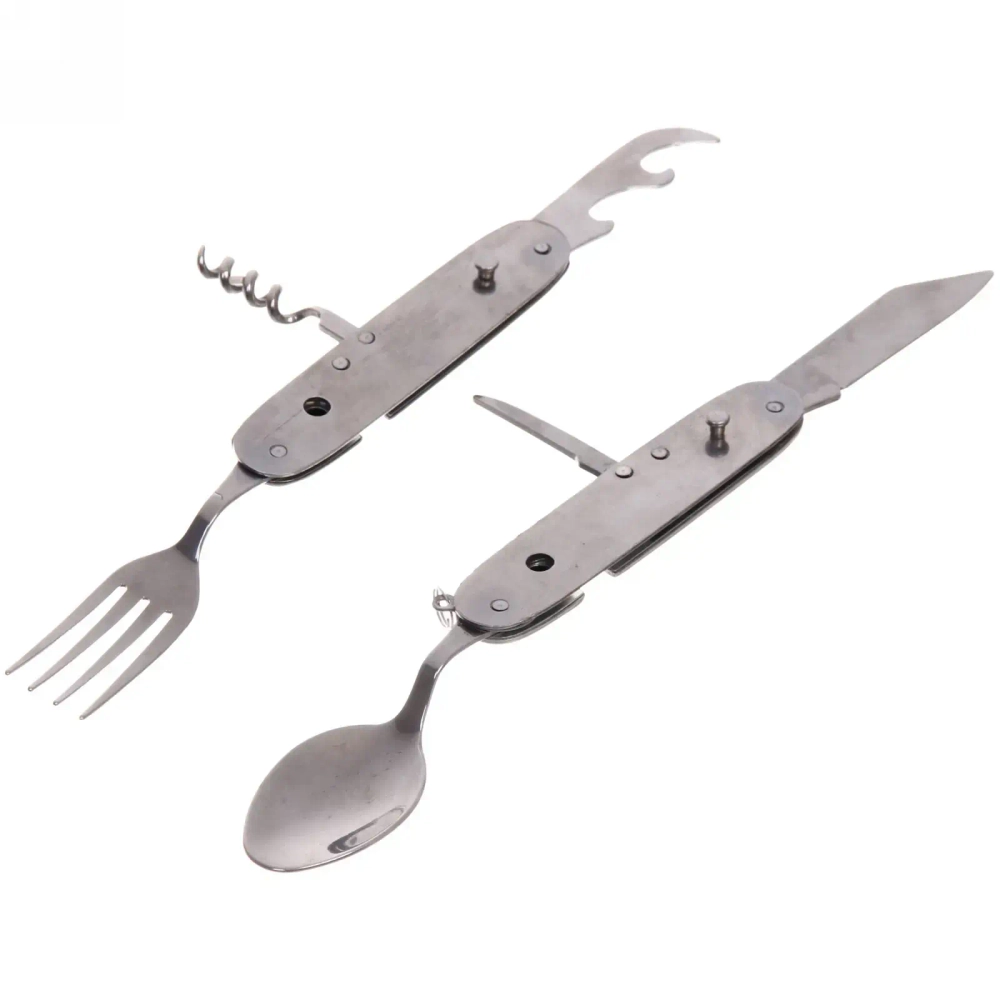 Набор походный столовый 6 в1 металлический