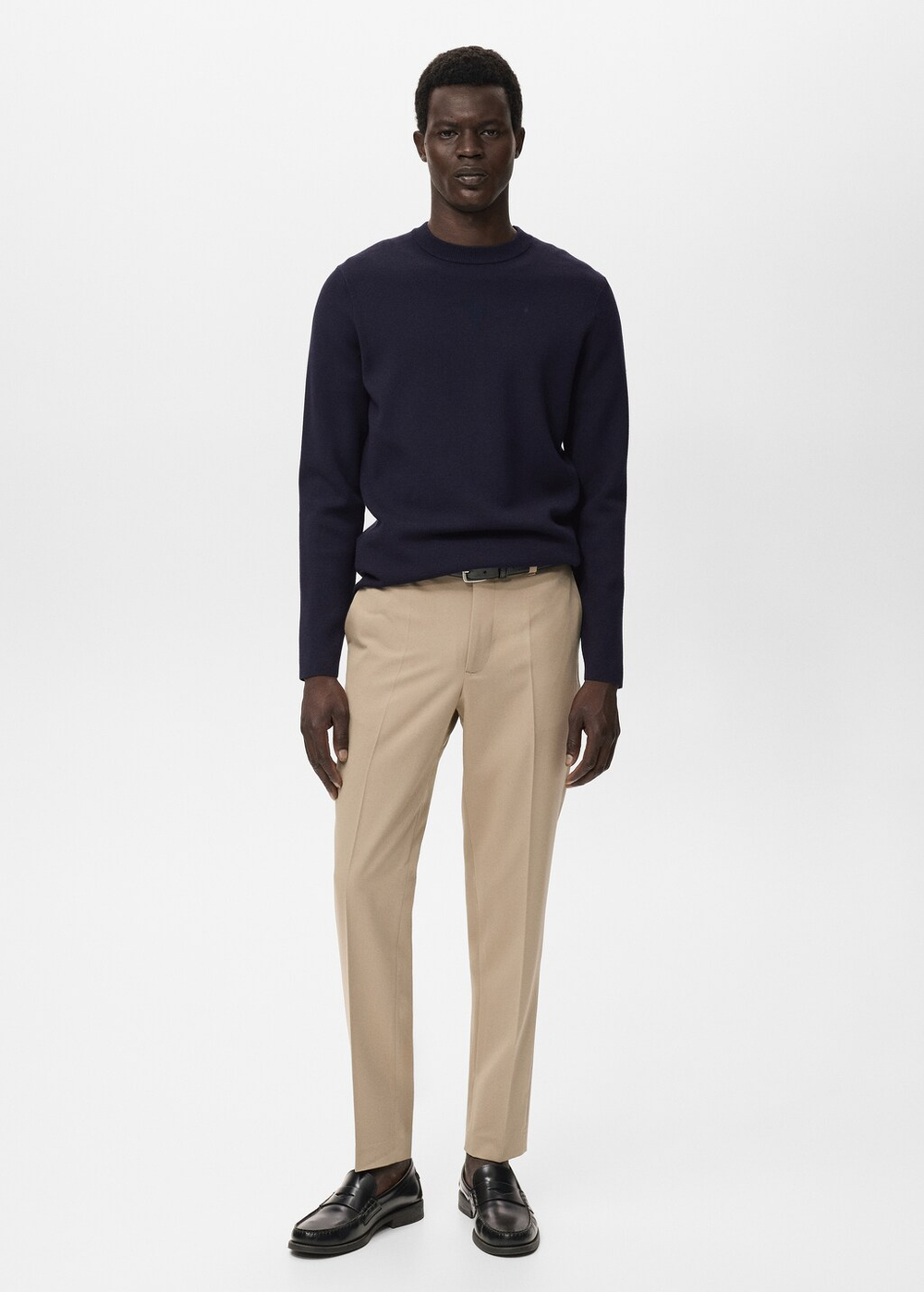 Джемпер средней вязки regular fit