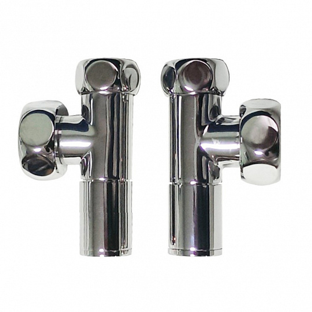 Кран для полотенцесушителя угловой 1"*3/4" Г/Г,  398