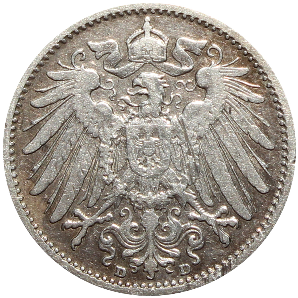 1 марка 1906 года D Мюнхен