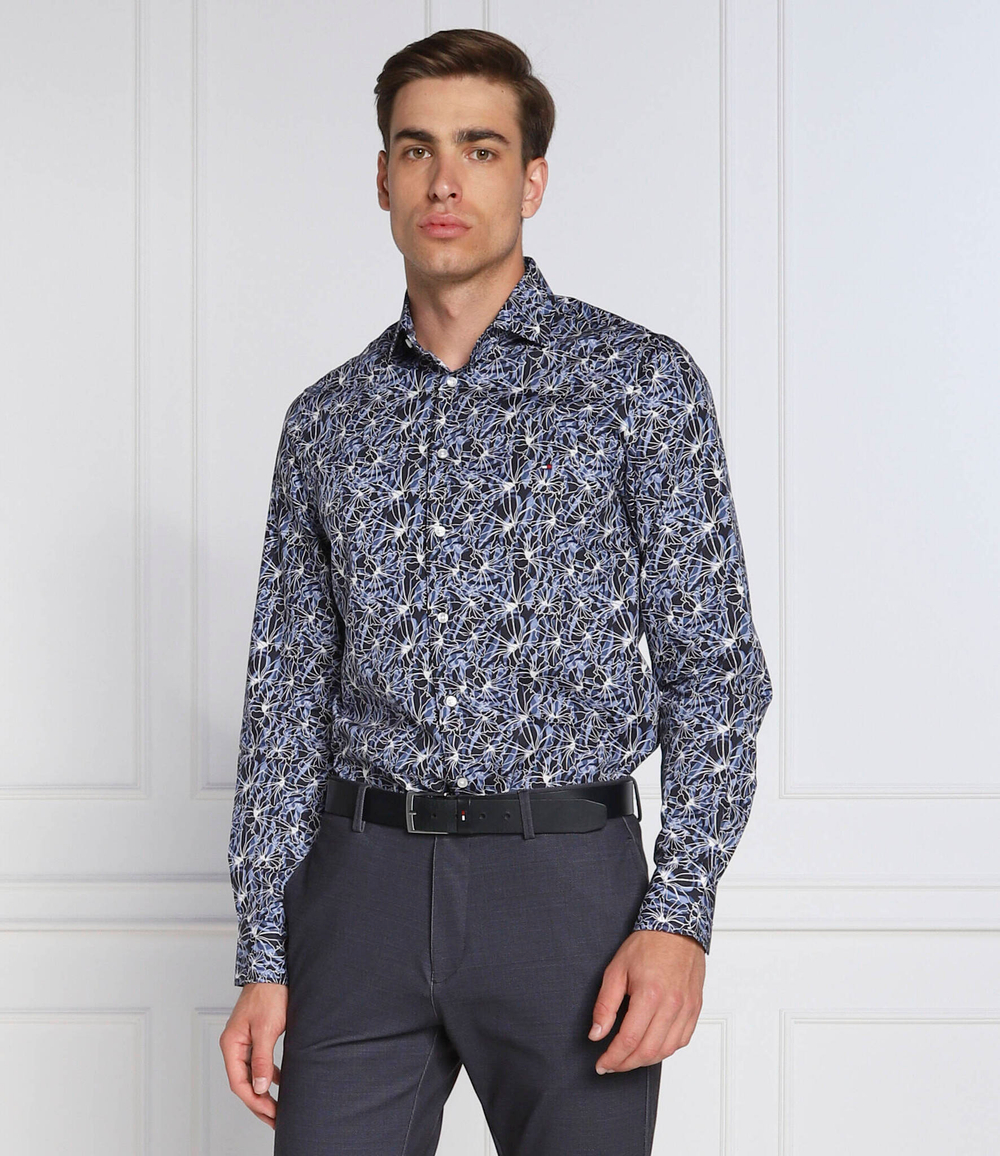 рубашка Tommy Hilfiger - темно-синий(MW0MW26855)