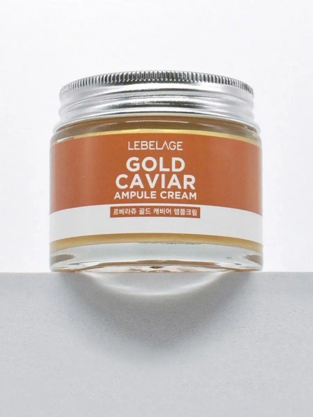 LEBELAGE - КРЕМ ДЛЯ ЛИЦА АМПУЛЬНЫЙ С ЭКСТРАКТОМ ИКРЫ AMPULE CREAM GOLD CAVIAR, 70 ML