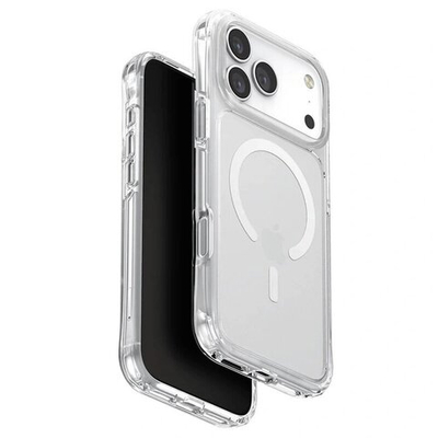 Чехол Uniq для iPhone 17 Pro Max LifePro Xtreme (AF) MagSafe, Frost Clear/White (IP6.9P(2025)-LXAFMFCLRW)