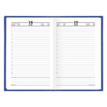 Ежедневник датированный на 4 года А5 (145х215 мм), 192 л., бумвинил, BRAUBERG, синий, 123521