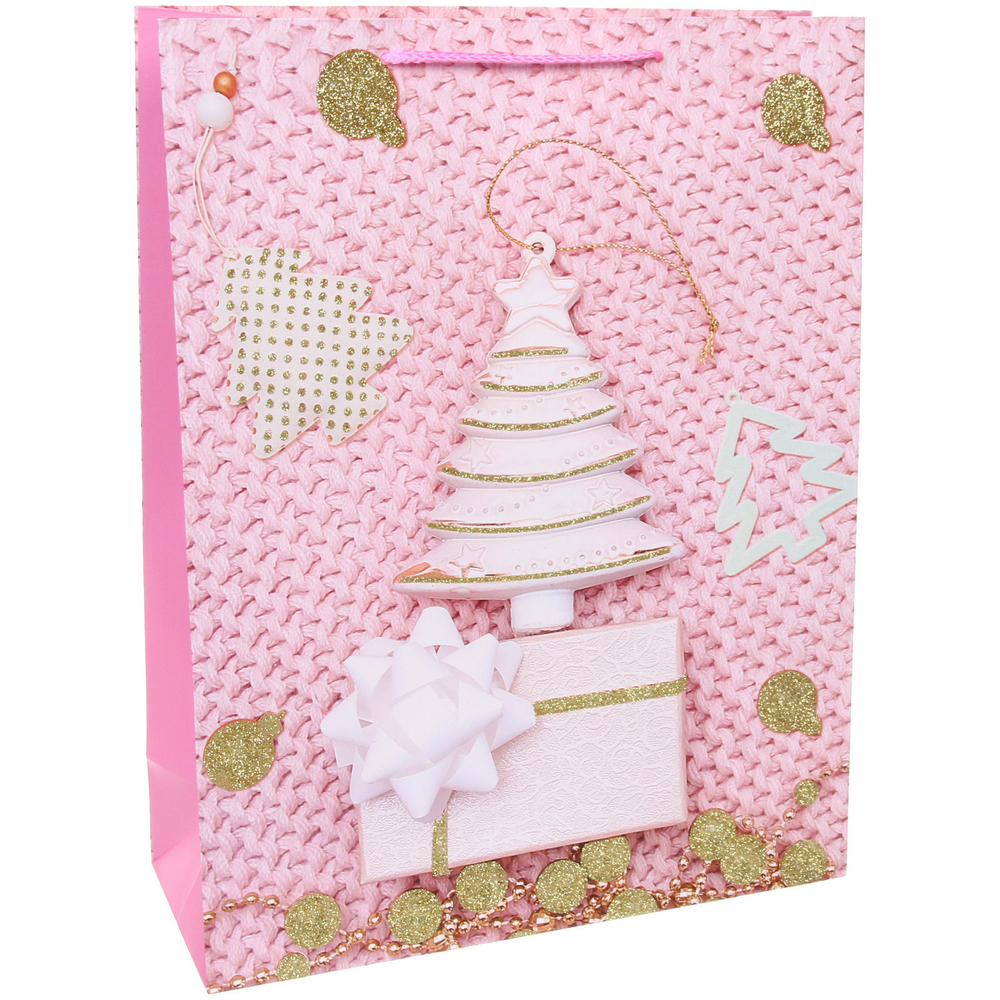 Пакет подарочный «Ванильные искры» 31*40*12 см