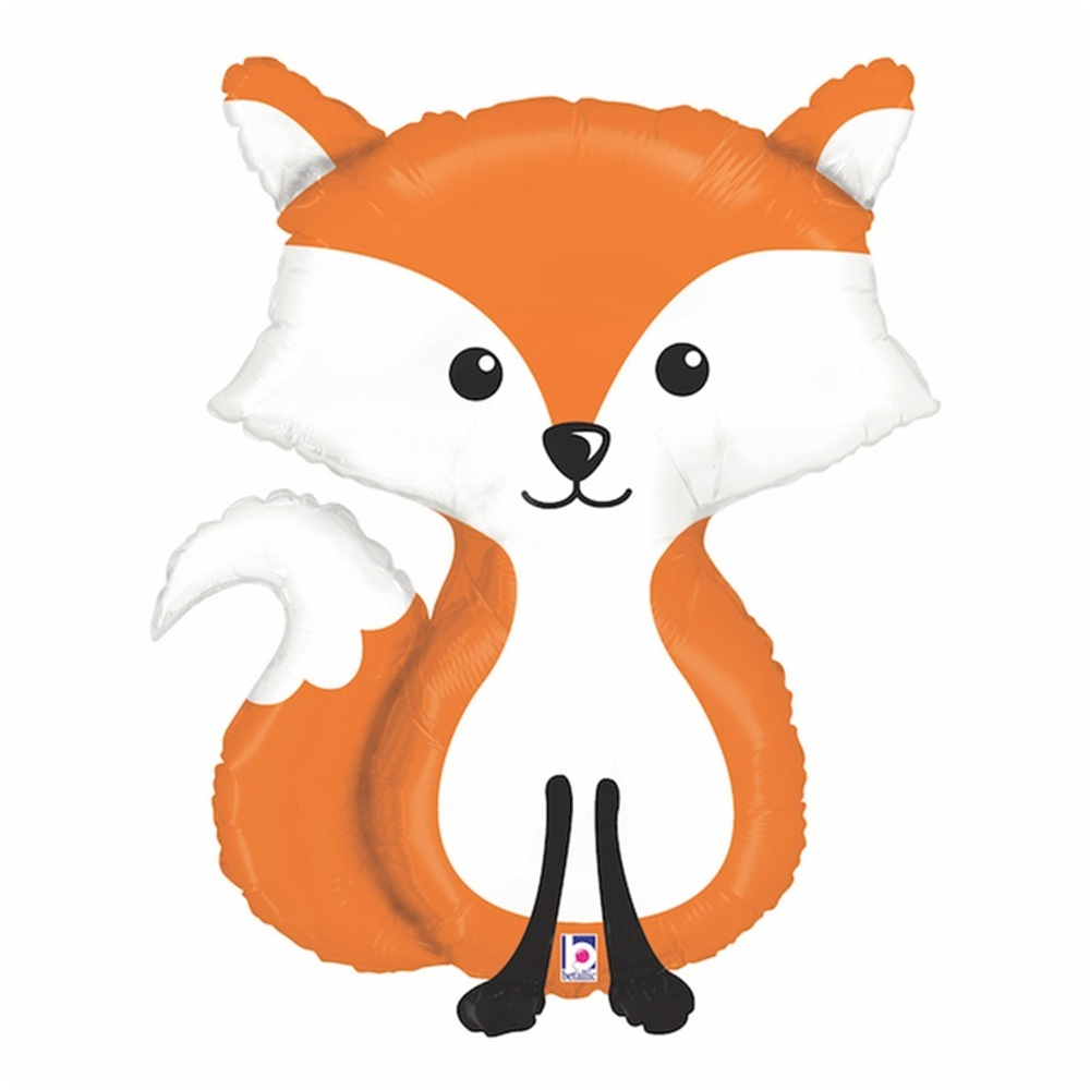 Фольгированный шар-фигура «Лиса», 91 см
