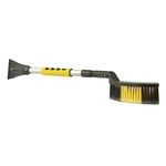 Щетка автомобильная ЛЮКС 75-105см МПалюм.ТЕЛЕСКОП. ручка с держателем + скребок,