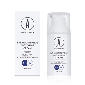 ANGIOPHARM МУЛЬТИПЕПТИДНЫЙ ОМОЛАЖИВАЮЩИЙ КРЕМ ДЛЯ КОЖИ ВОКРУГ ГЛАЗ, 30 мл. | EYE MULTIPEPTIDE ANTI-AGING CREAM