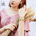 Часы наручные женские кварцевые золотистые