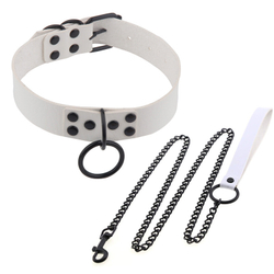 Чоккер с поводком