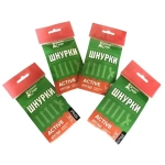 Шнурки active круглые с наполнителем усиленные 90см (белые)