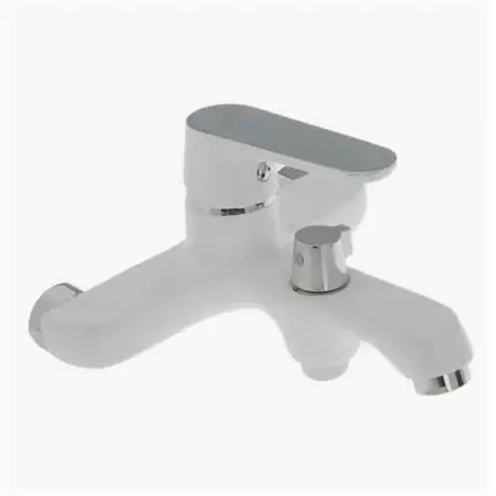 Смеситель пластиковый дла ванны и душа, белый  PF-BS001W