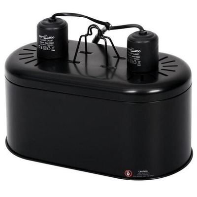 Светильник 01DRL, 2*150Вт, 285*145*190мм, Repti-Zoo