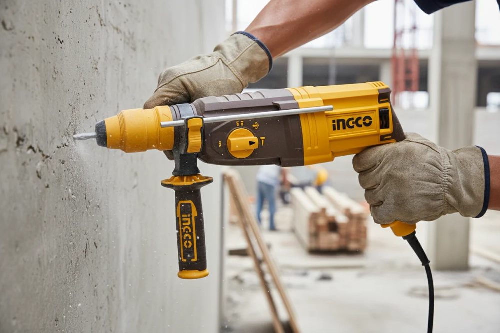 Перфоратор SDS-Plus INGCO RGH9528 INDUSTRIAL 950 Вт 2,5 Дж