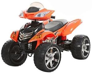 Детский электроквадроцикл Joy Automatic  Quad Pro с пультом ДУ оранжевый фото №2