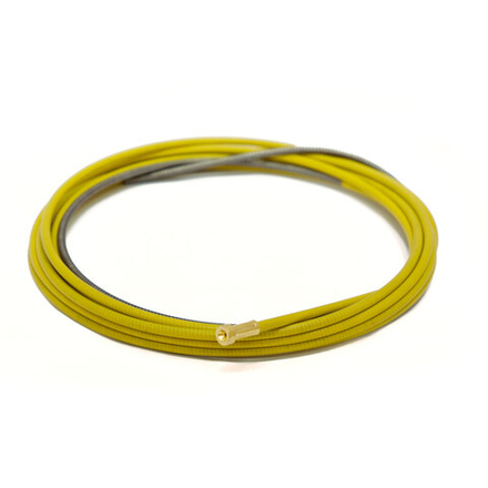 Изолированный стальной канал жёлтый Ø 1.2-1.6mm, 3m