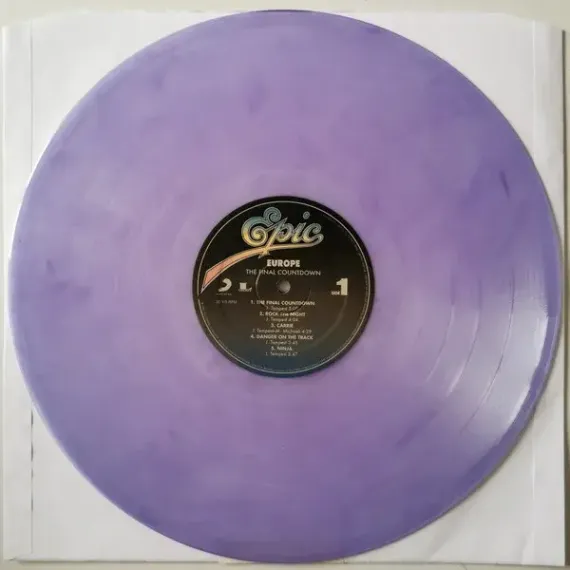Europe - The Final Countdown (coloured) LP