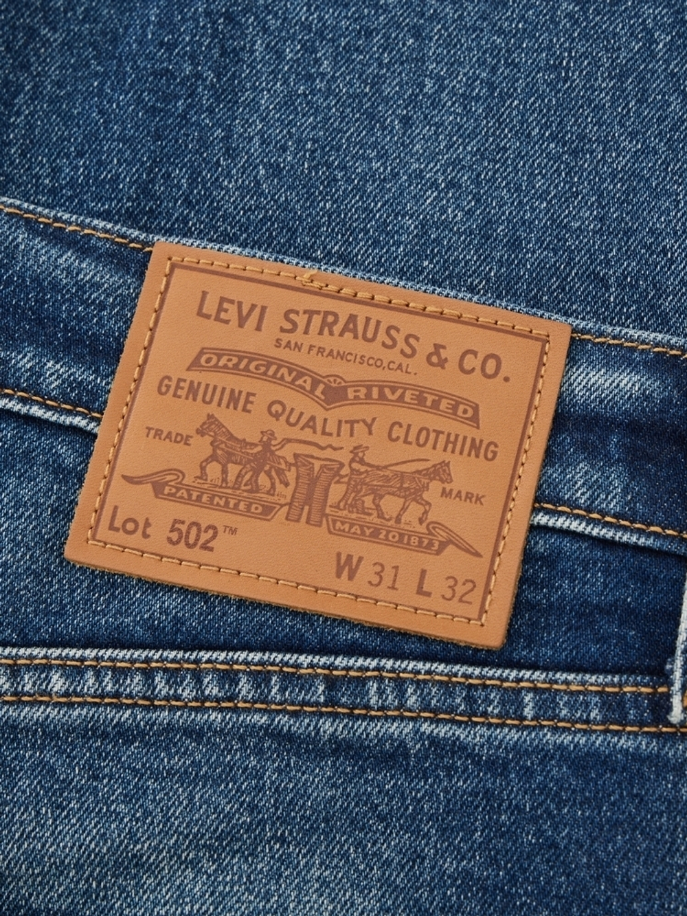Мужские классические джинсы Levi's 502 Taper 29507-1449