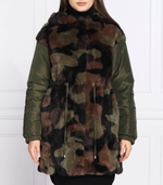 двухсторонняя куртка Liu Jo - зеленый(WF2043 E0816)