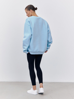 Свитшот (с начесом) Голубой