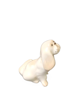 Статуэтка (миниатюра) "Болонка" ЛФЗ