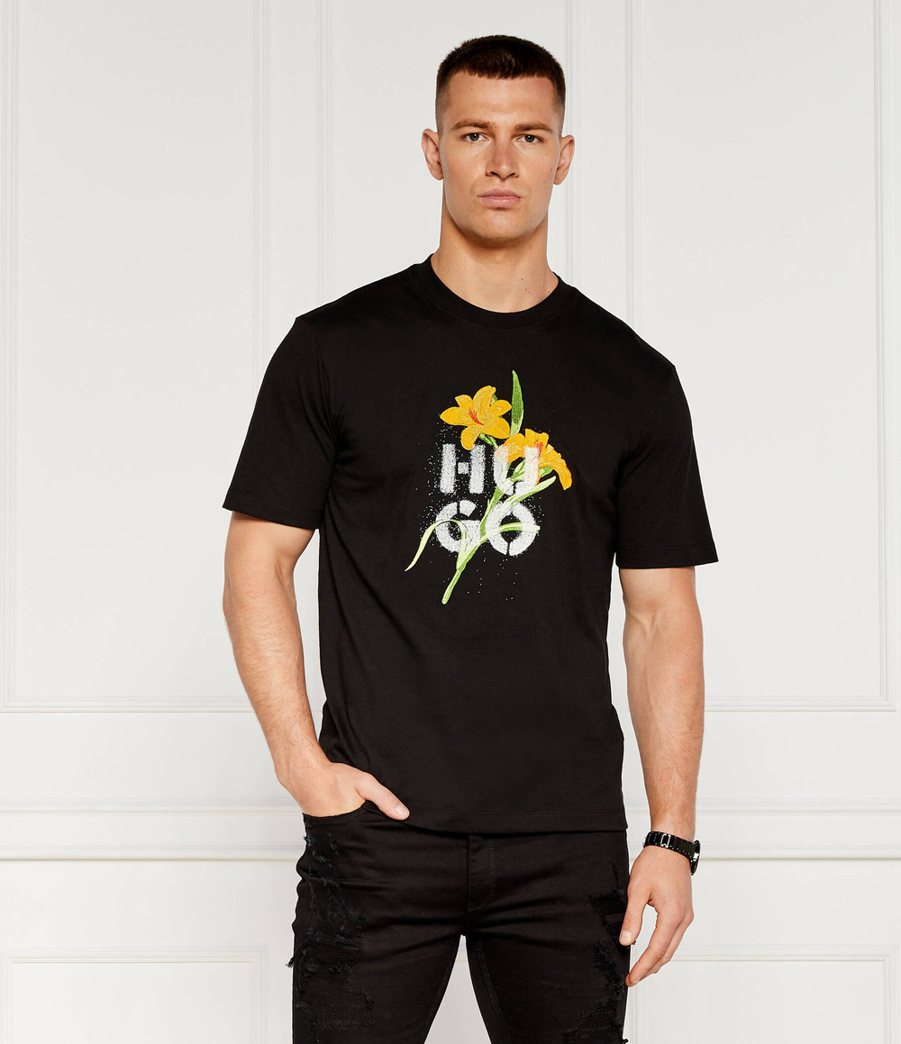 Футболка Dilablumi HUGO - черный(50517841)
