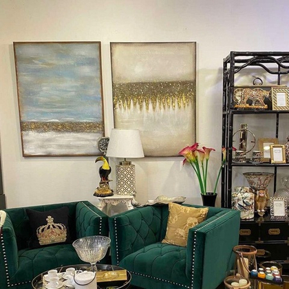 Картина Абстракция, Поля 90х120 см