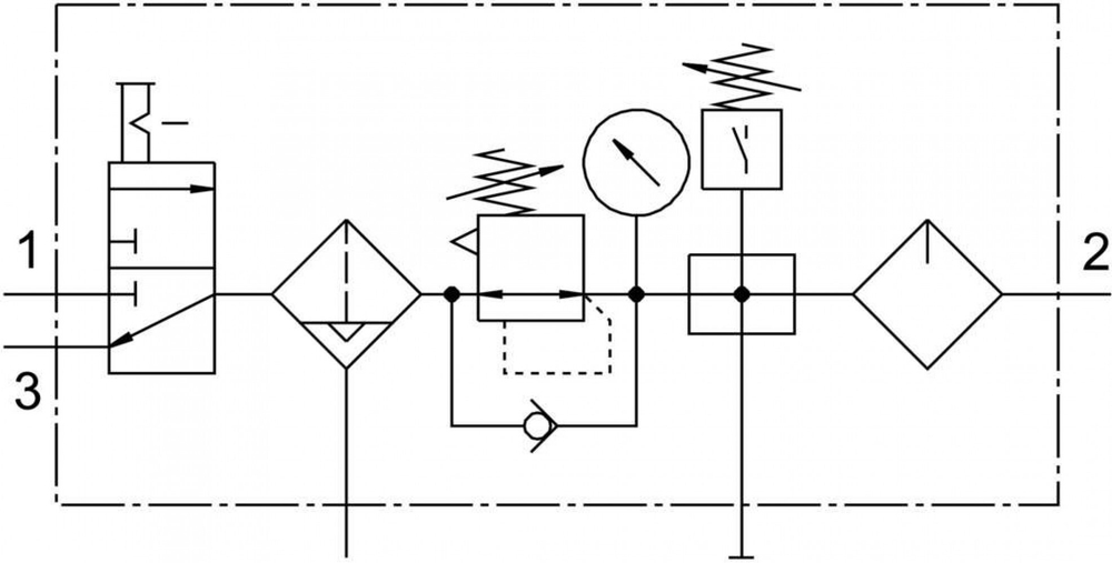FRC-3/4-D-DI-MAXI-KC-A Блок подготовки воздуха